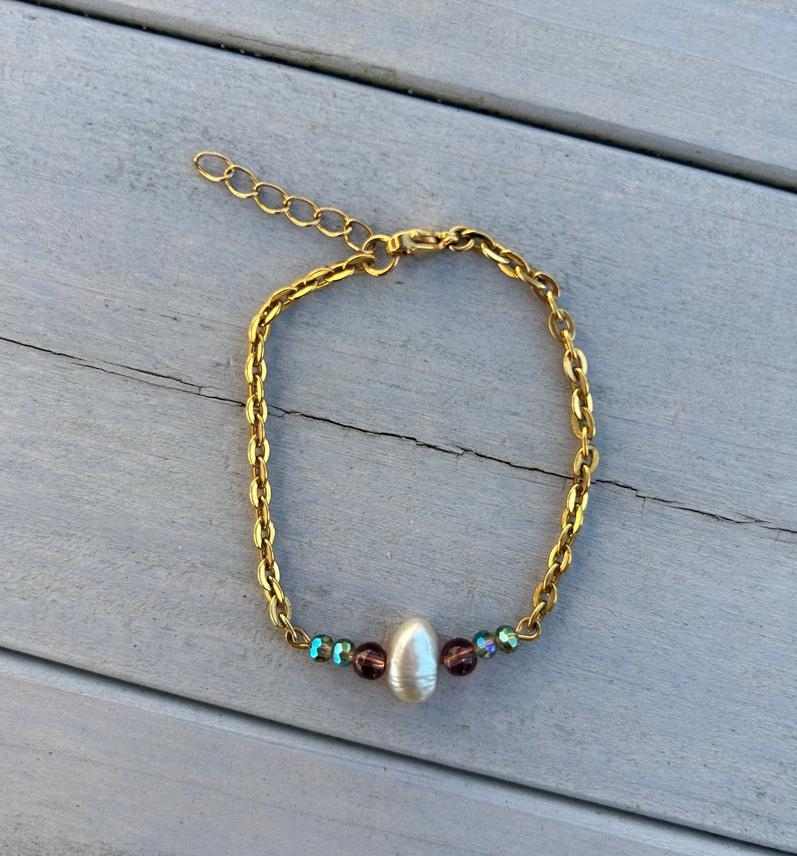 Armband „Camila“ mit Granat