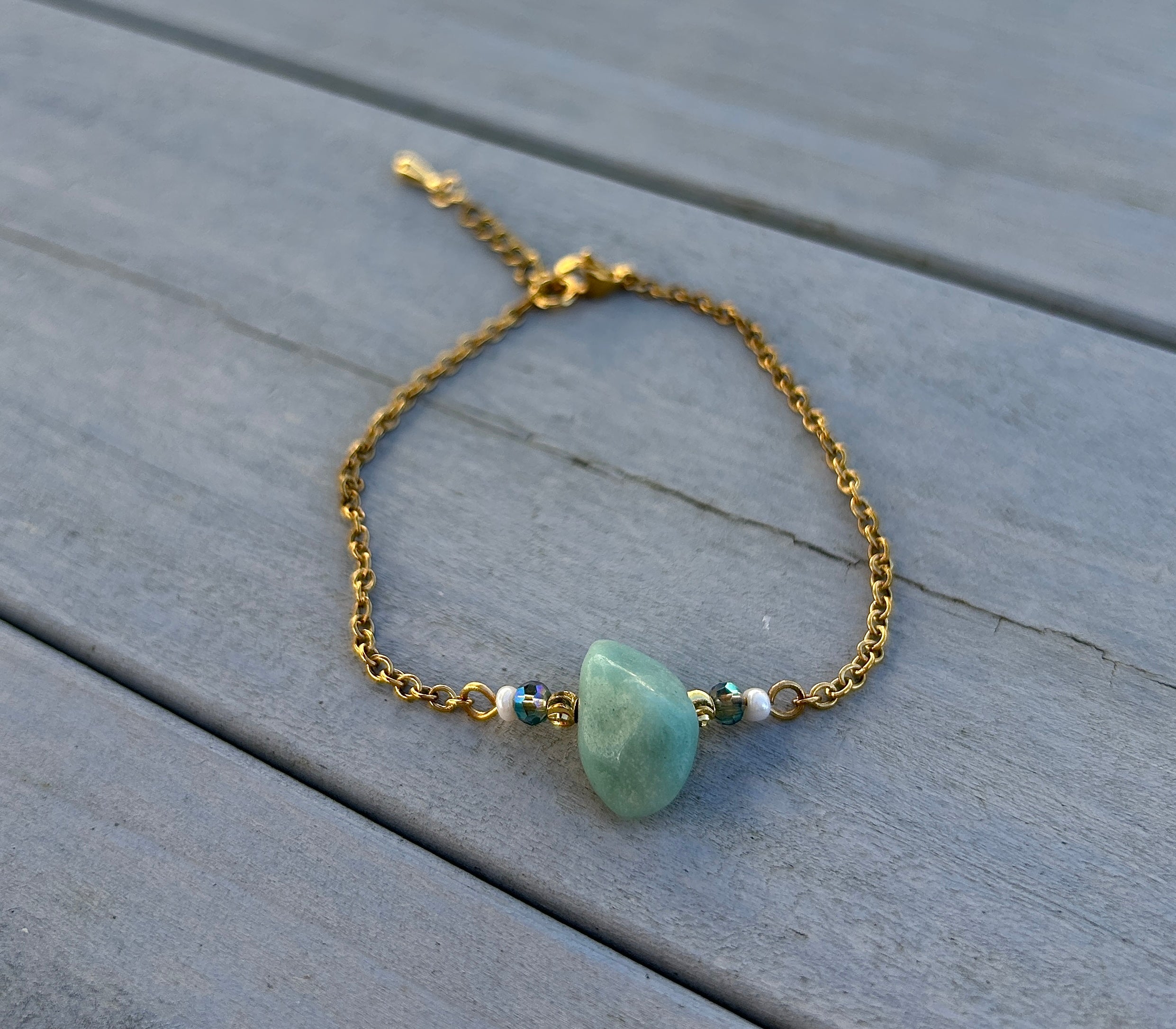 Armband „Alba“ mit Amazonit