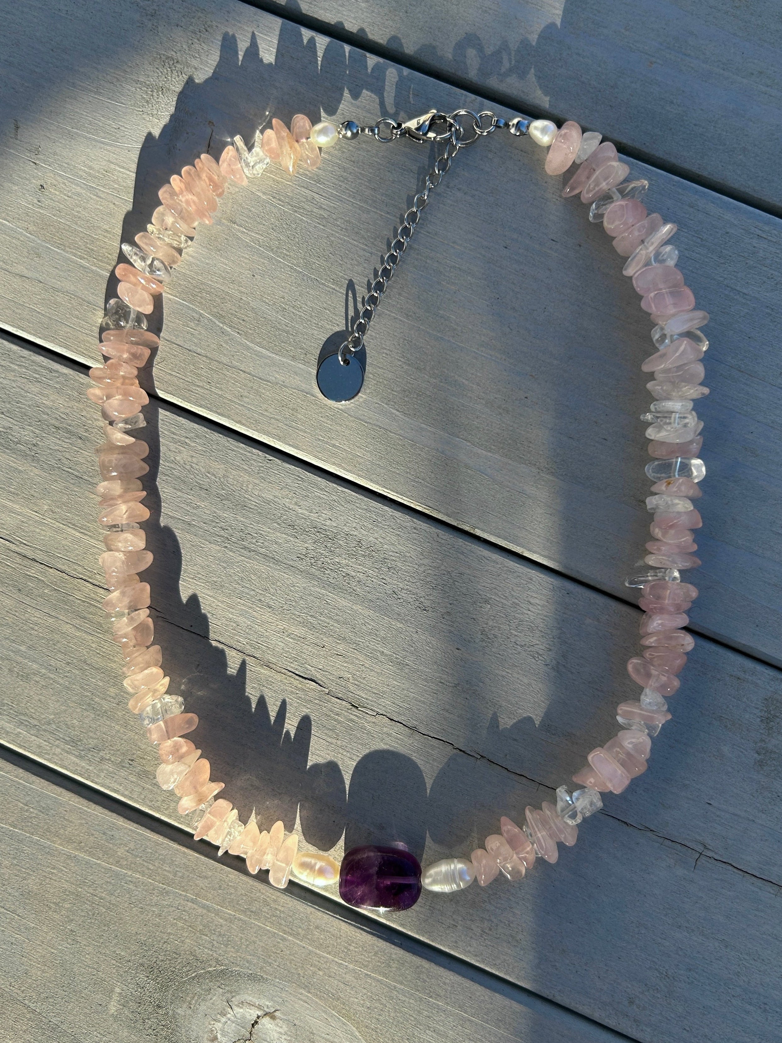 Halskette „Rosa"